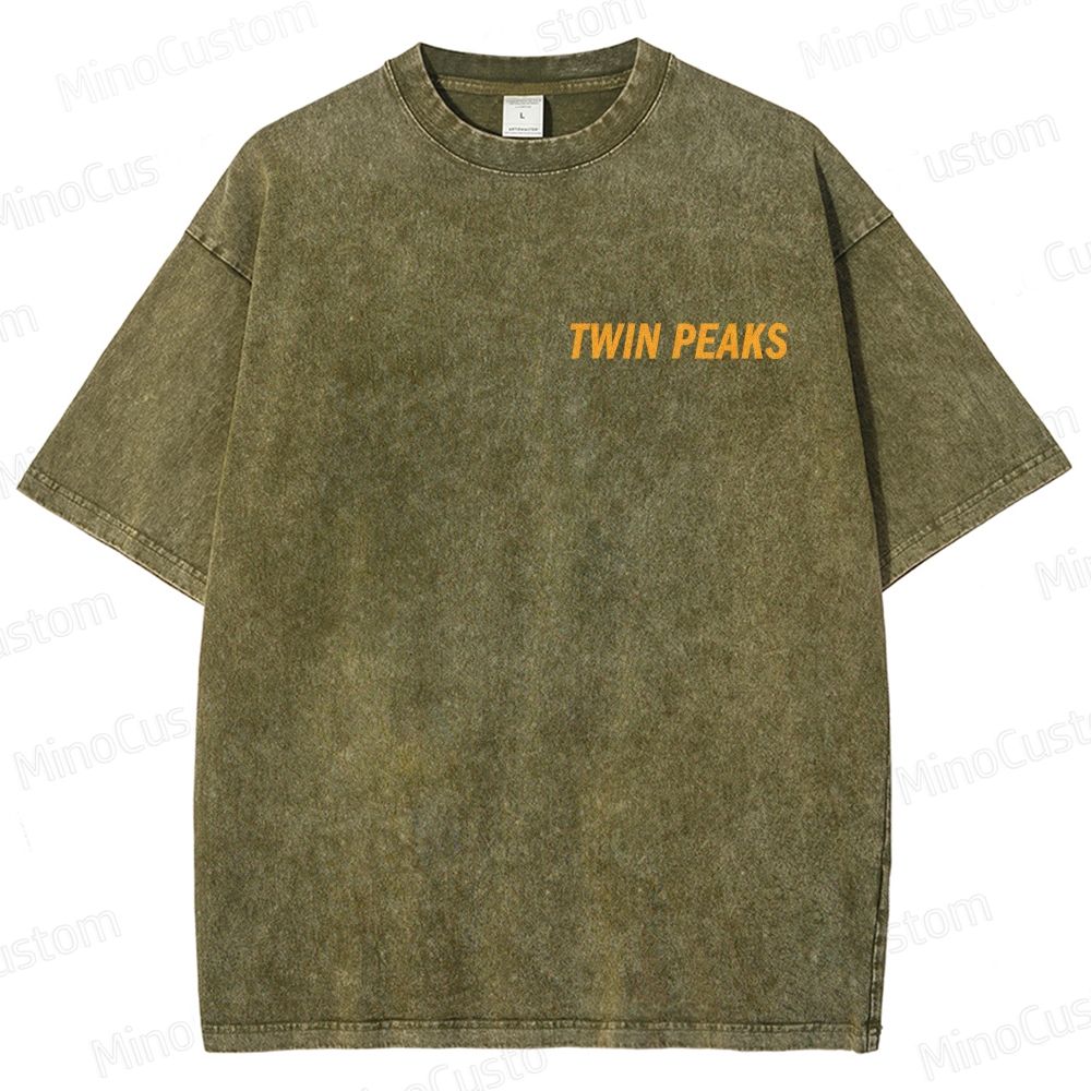 Twin Peaks: Fire Walk with Me Vintage Washed Mystery Drama T - shirt