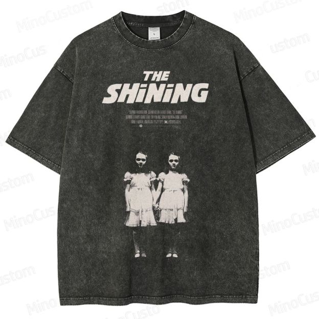 The Shining Vintage Washed Horror T - shirt