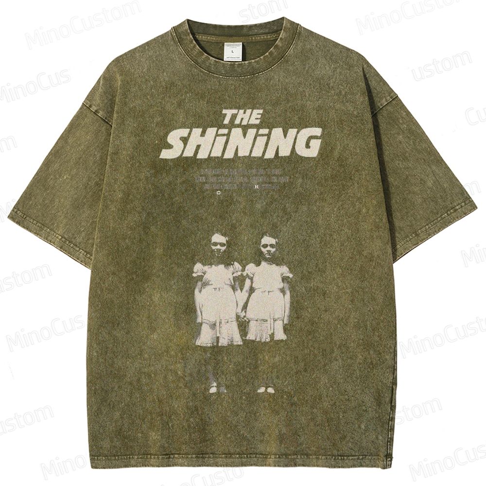 The Shining Vintage Washed Horror T - shirt