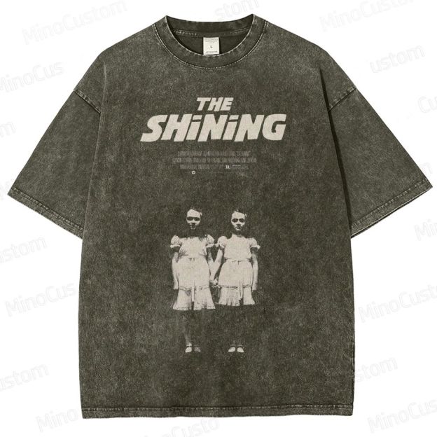 The Shining Vintage Washed Horror T - shirt