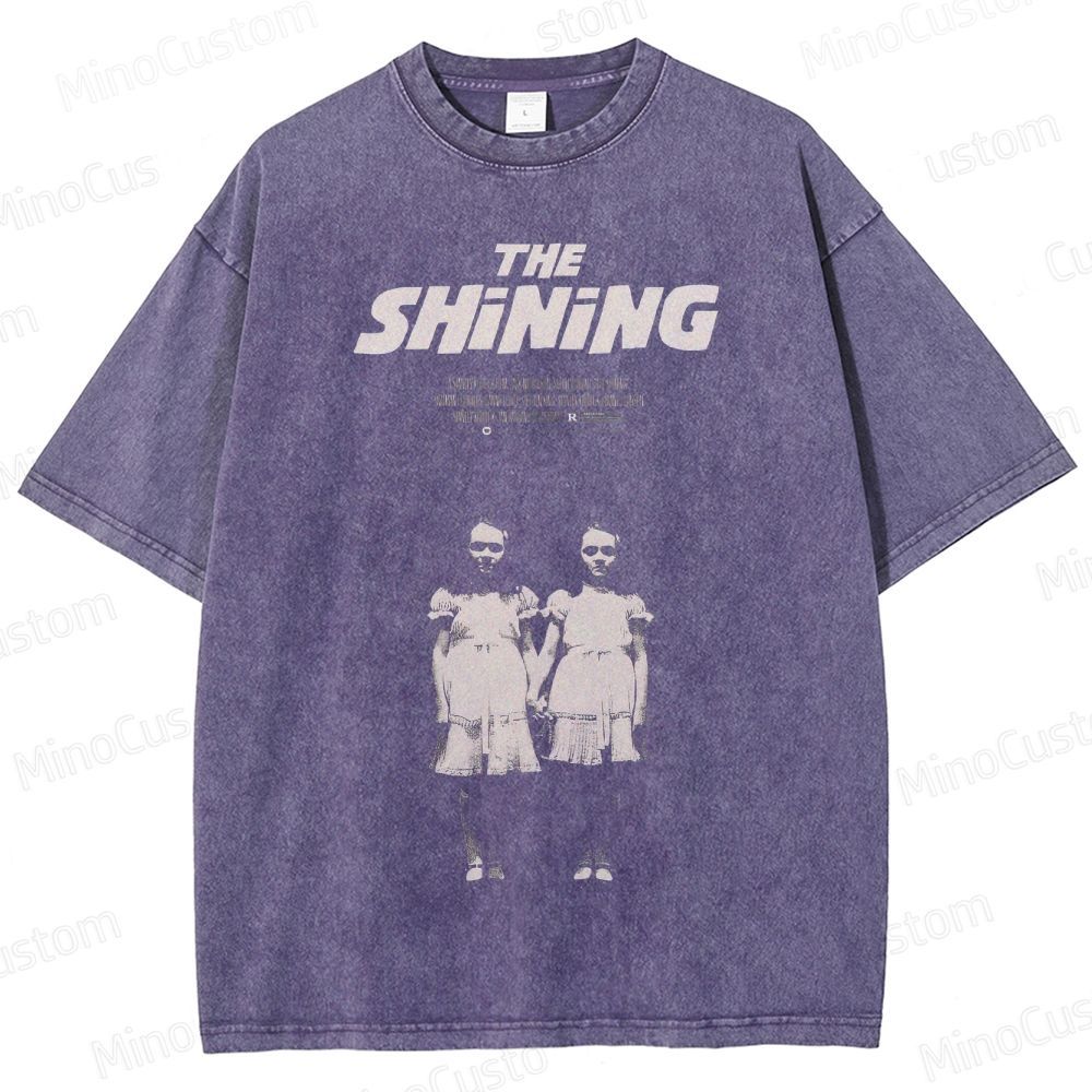 The Shining Vintage Washed Horror T - shirt