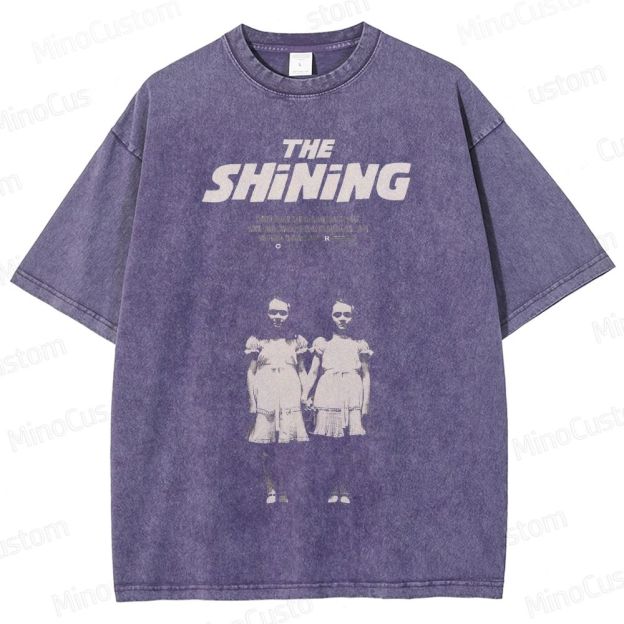 The Shining Vintage Washed Horror T - shirt