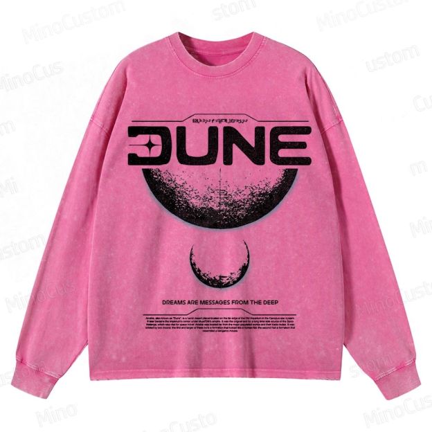 Dune Vintage Washed Sci - Fi Adventure Sweatshirt