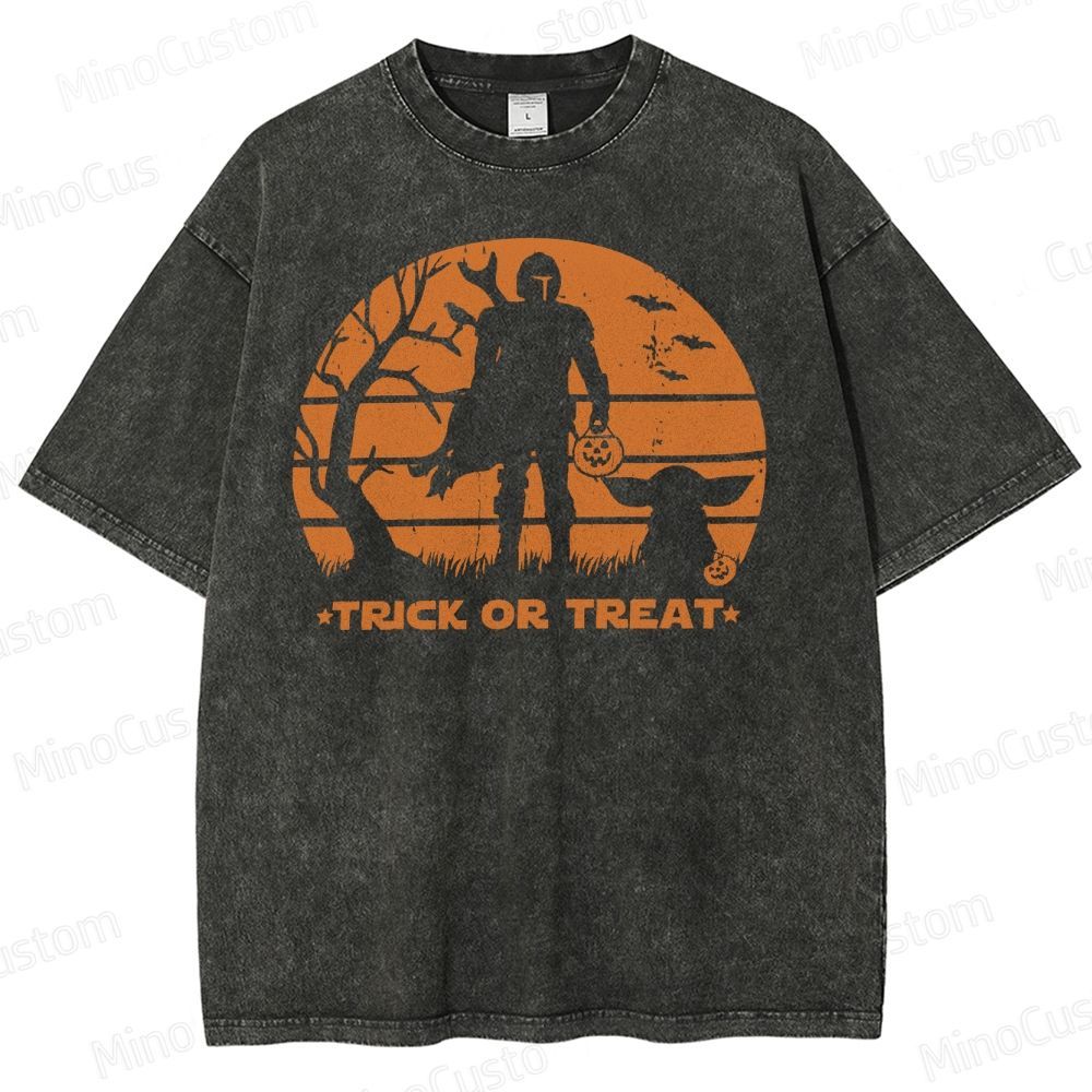 Star Wars Halloween Washed T-Shirt 
