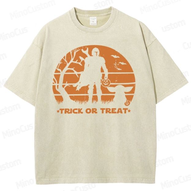 Star Wars Halloween Washed T-Shirt 