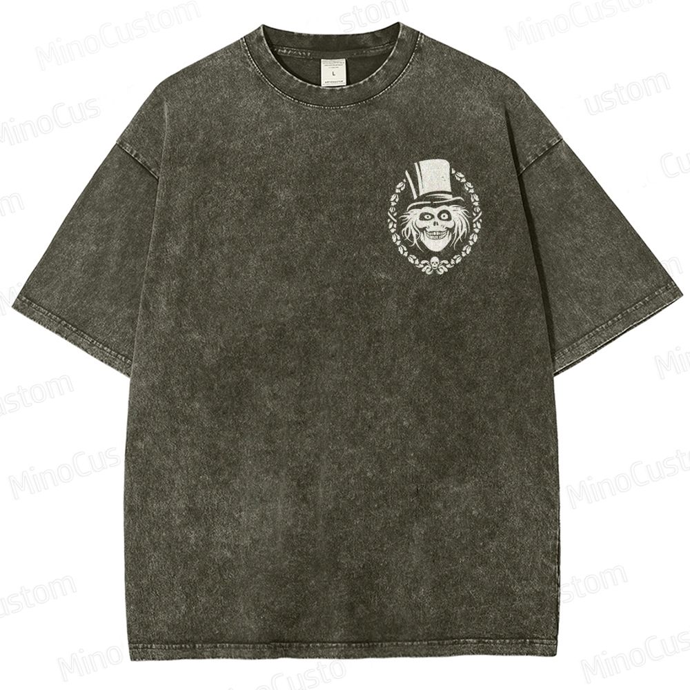 Vintage Haunted Mansion Washed T-Shirt 