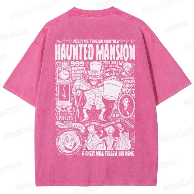 Vintage Haunted Mansion Washed T-Shirt 