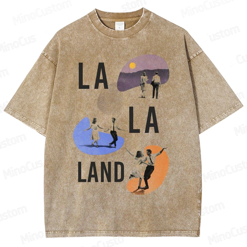 La La Land Vintage - Style Musical Drama Graphic T - shirt