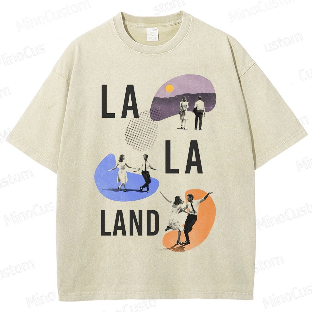 La La Land Vintage - Style Musical Drama Graphic T - shirt