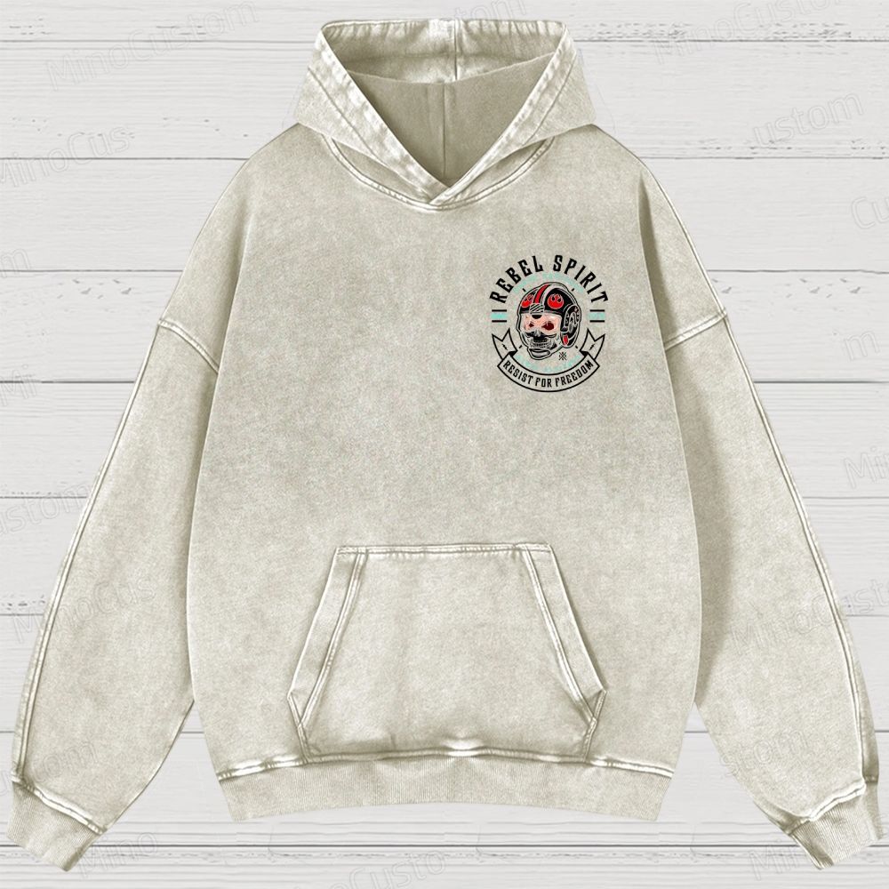 Mens Star Battles GoldMillennium Falcon Schematics Washed Hoodies 