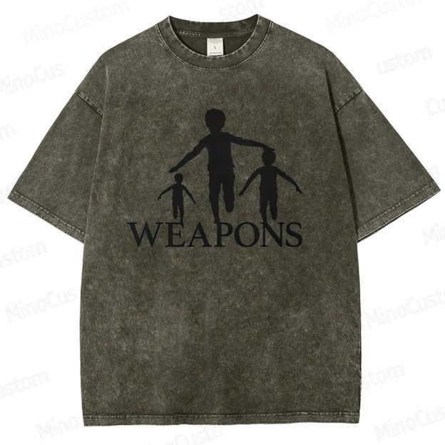 Weapons  Vintage Washed Crime Thriller T-shirt