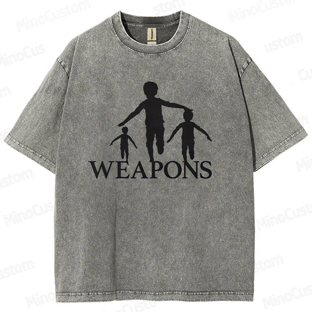 Weapons  Vintage Washed Crime Thriller T-shirt