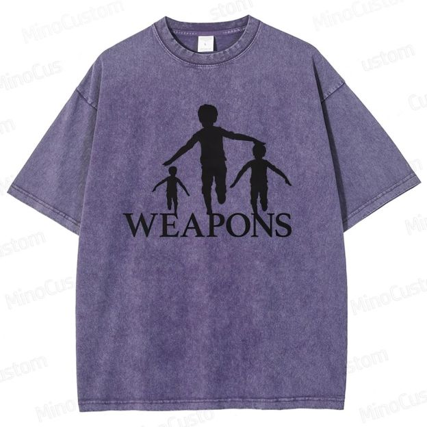 Weapons  Vintage Washed Crime Thriller T-shirt
