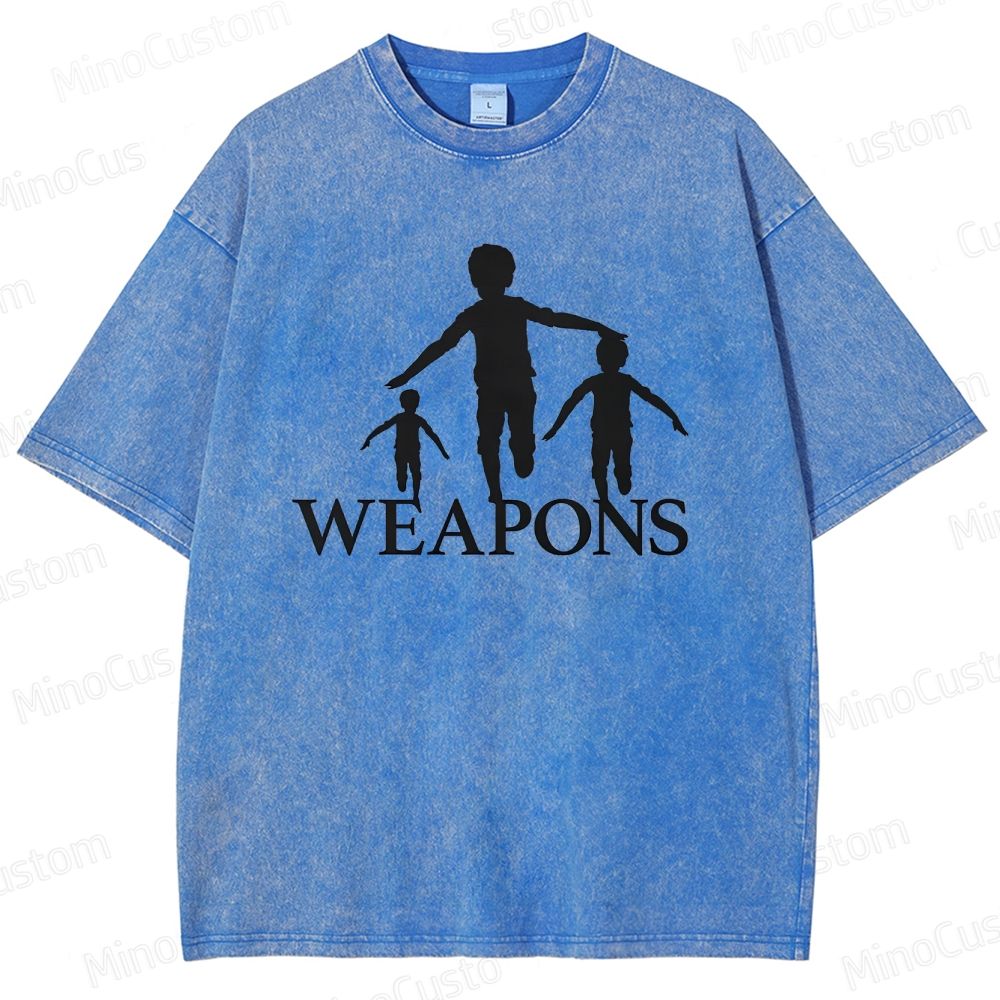 Weapons  Vintage Washed Crime Thriller T-shirt