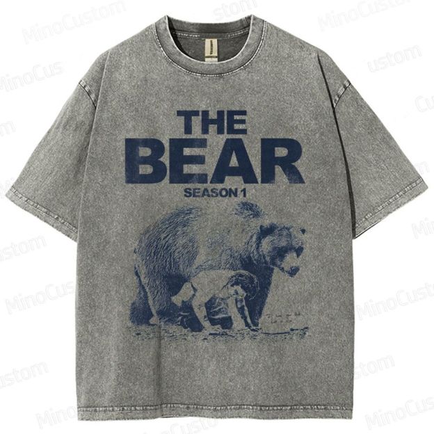 The Bear Season 1 Vintage Washed Drama T - shirt
