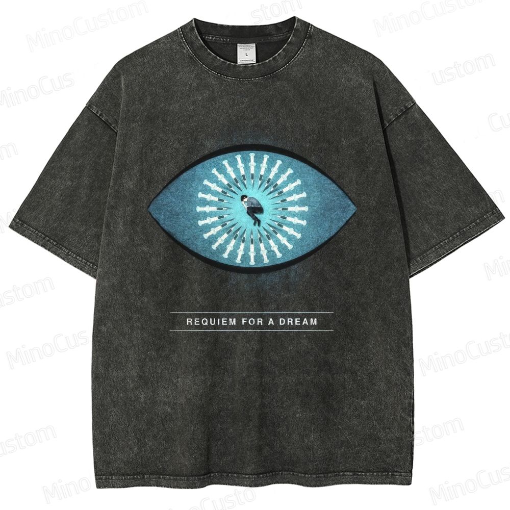 Requiem for a Dream Vintage Washed Drama T - shirt