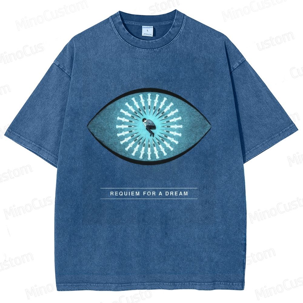 Requiem for a Dream Vintage Washed Drama T - shirt