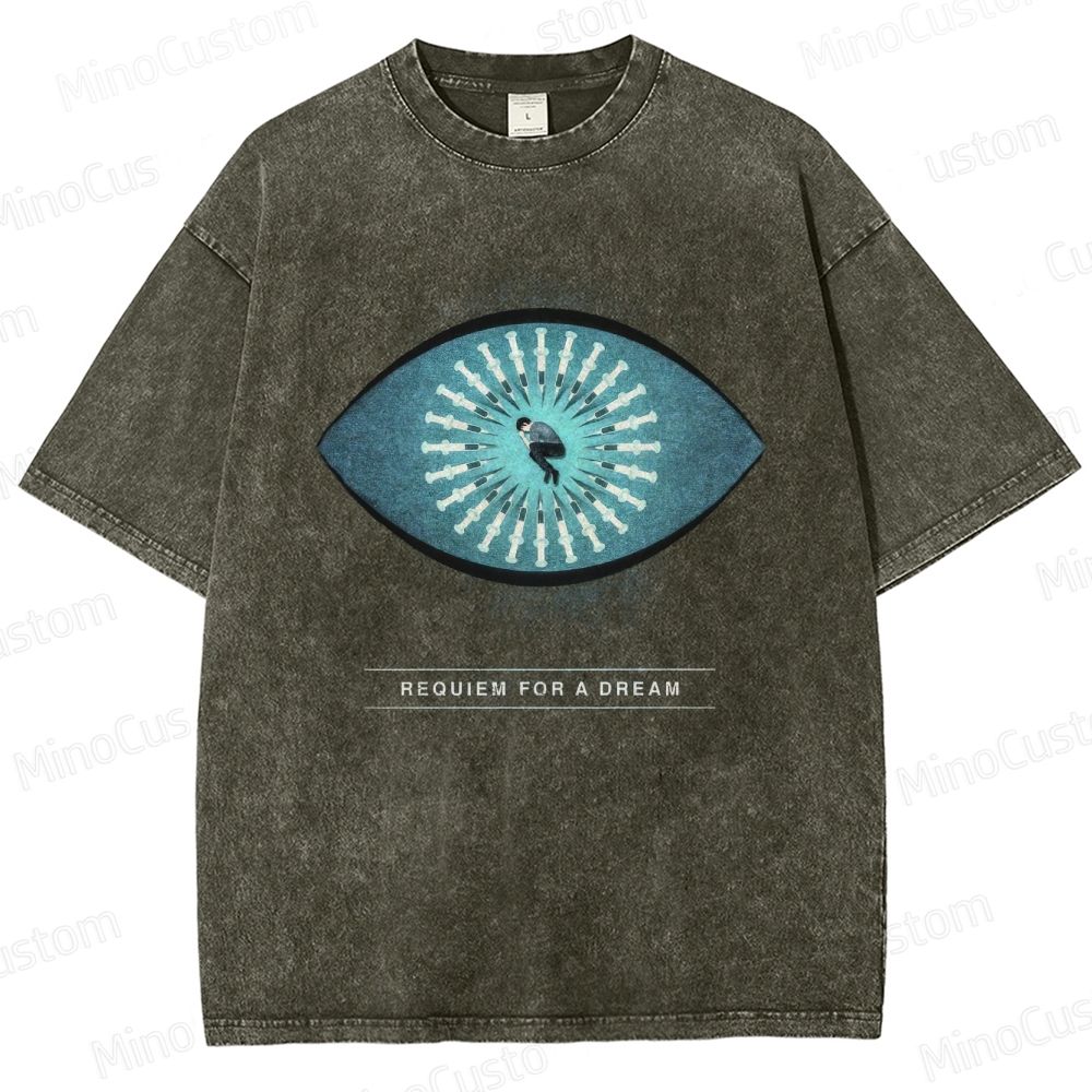 Requiem for a Dream Vintage Washed Drama T - shirt