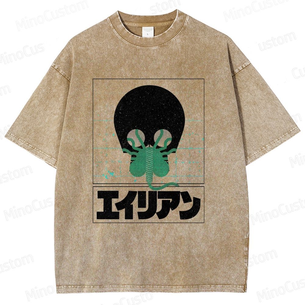 Alien - Inspired Retro Sci - Fi Horror T - shirt