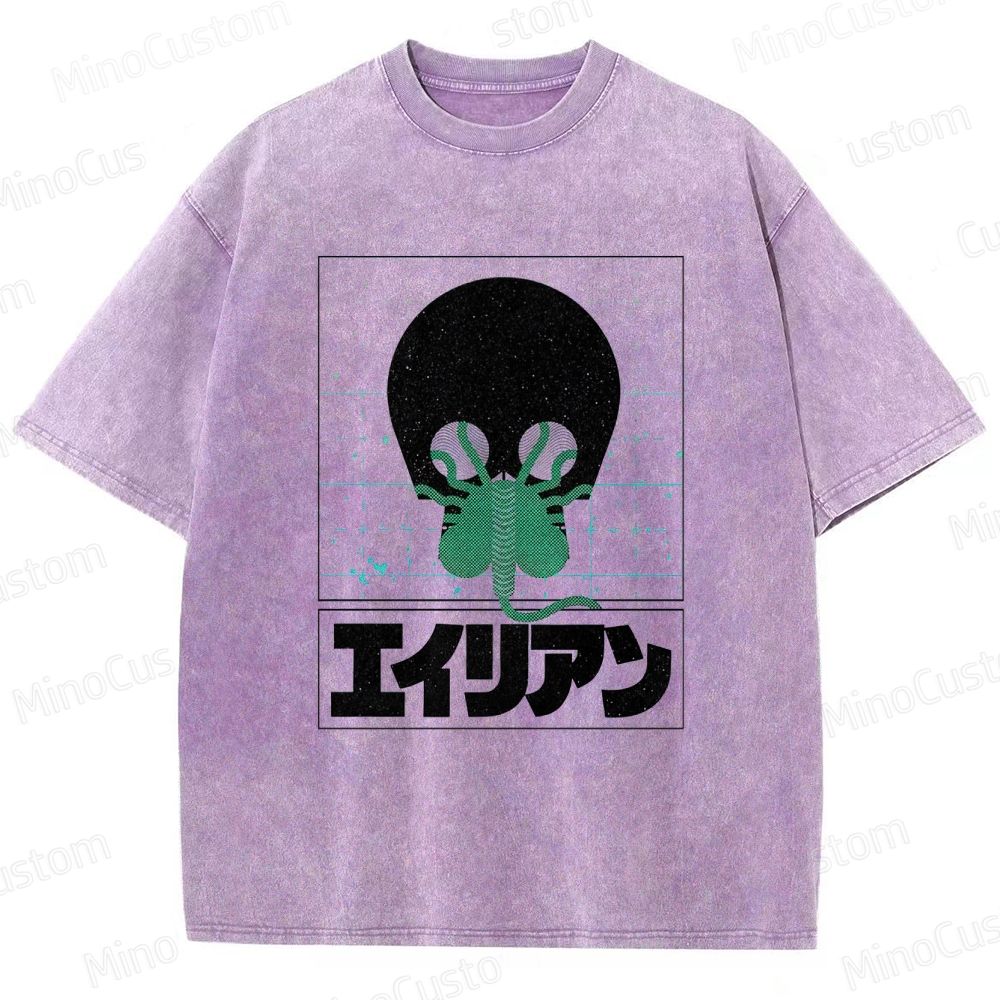 Alien - Inspired Retro Sci - Fi Horror T - shirt