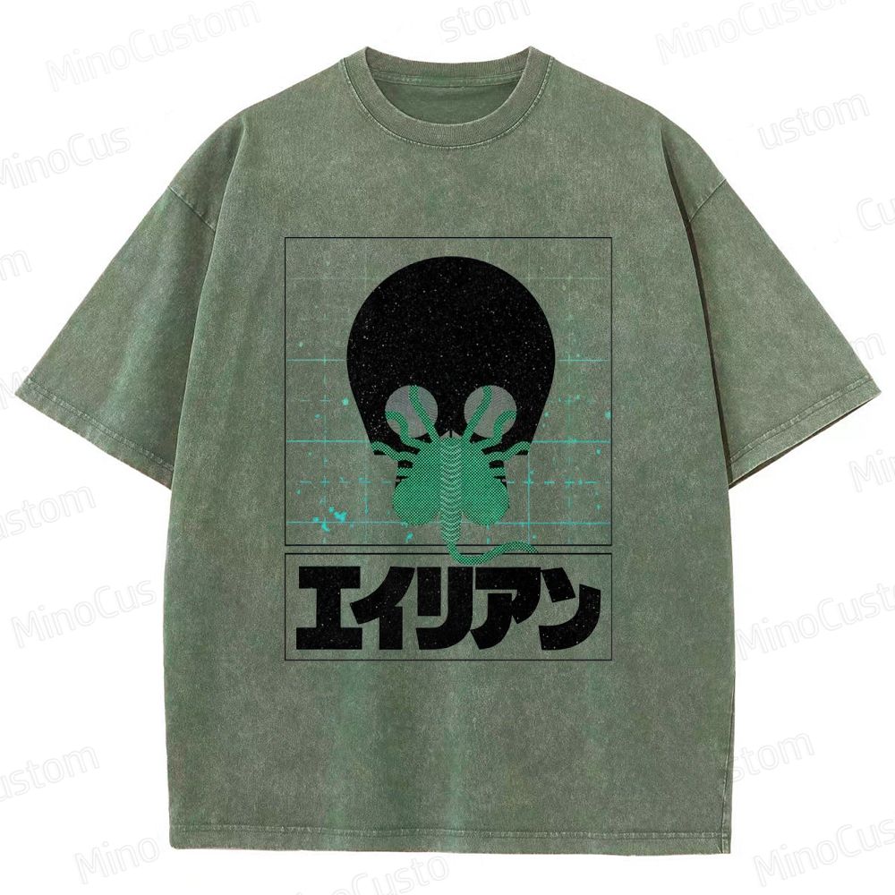 Alien - Inspired Retro Sci - Fi Horror T - shirt