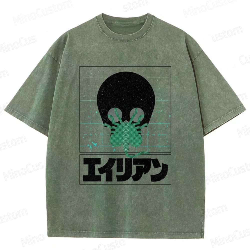 Alien - Inspired Retro Sci - Fi Horror T - shirt
