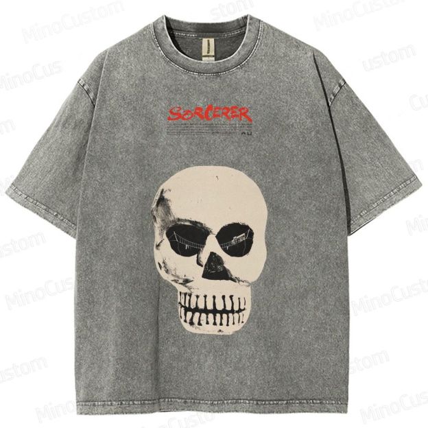 Sorcerer Vintage Washed Thriller Adventure T - shirt