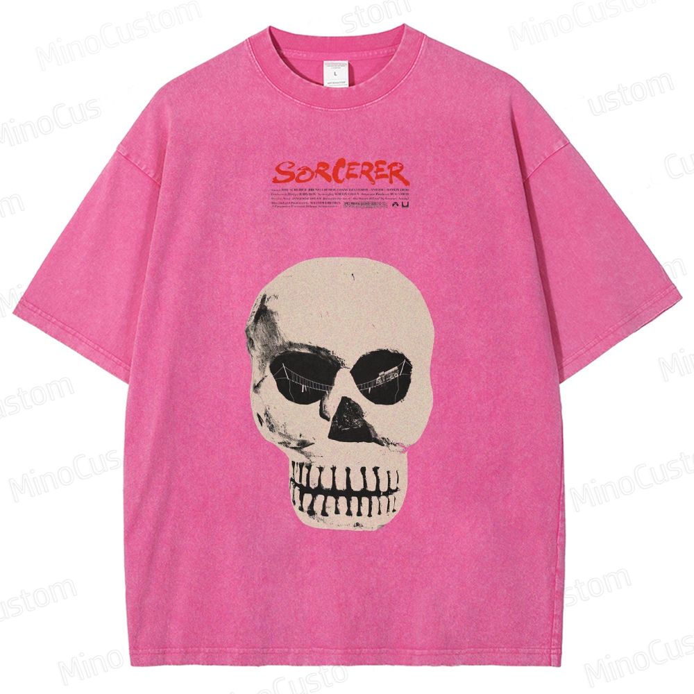 Sorcerer Vintage Washed Thriller Adventure T - shirt