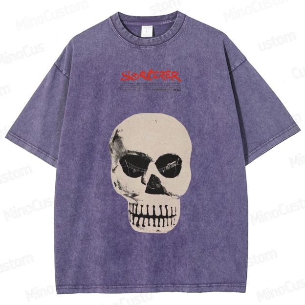 Sorcerer Vintage Washed Thriller Adventure T - shirt