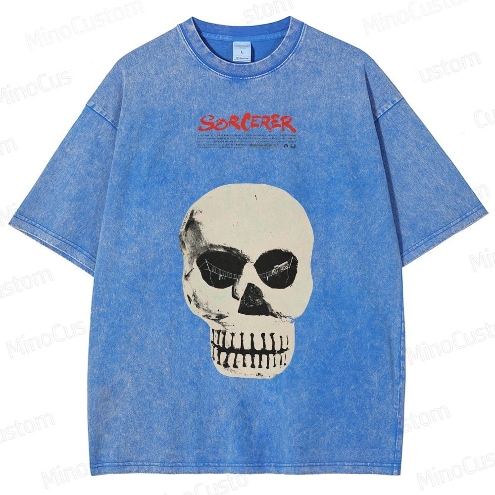 Sorcerer Vintage Washed Thriller Adventure T - shirt