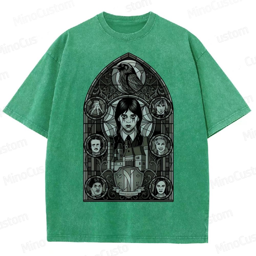 Stained Glass of Outcasts Vintage Washed T-Shirt