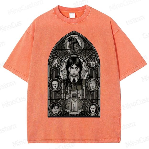 Stained Glass of Outcasts Vintage Washed T-Shirt
