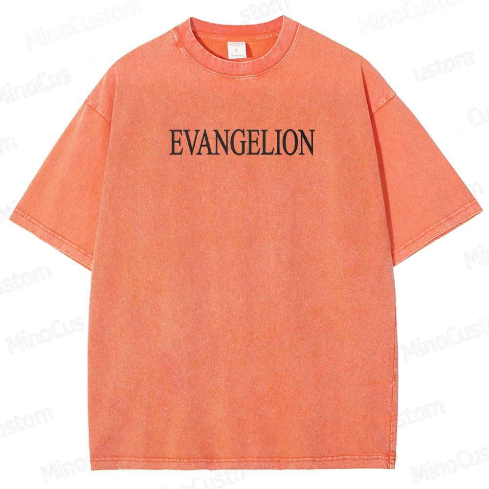Neon Genesis Evangelion Unit-01 Graphic Washed T-Shirt 