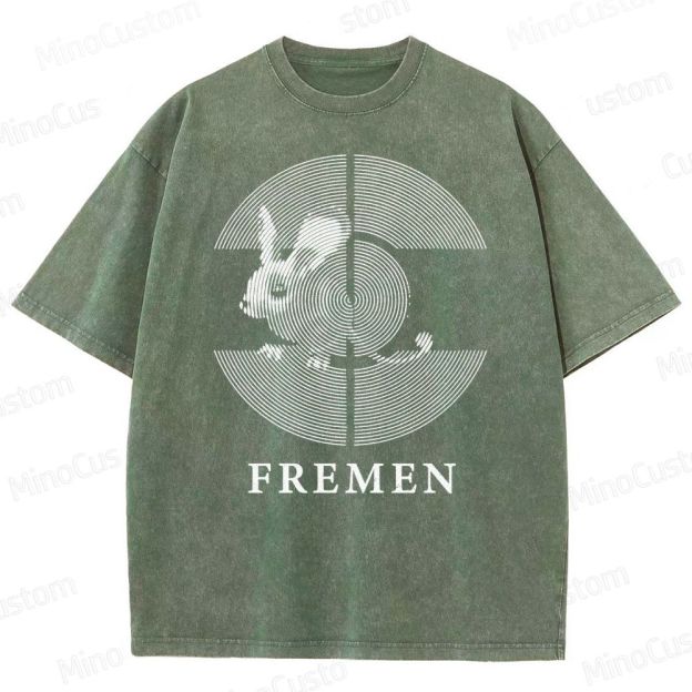 Dune Desert Mouse Muad'Dib and Fremen  Washed T-Shirt