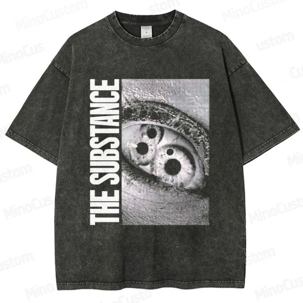 The Substance Vintage Washed Sci - Fi Horror T - shirt