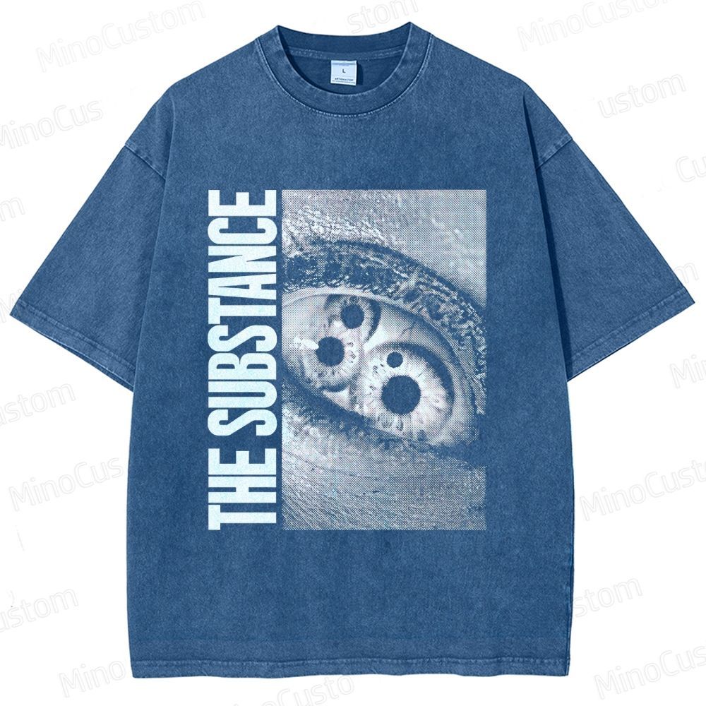 The Substance Vintage Washed Sci - Fi Horror T - shirt