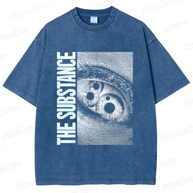 The Substance Vintage Washed Sci - Fi Horror T - shirt