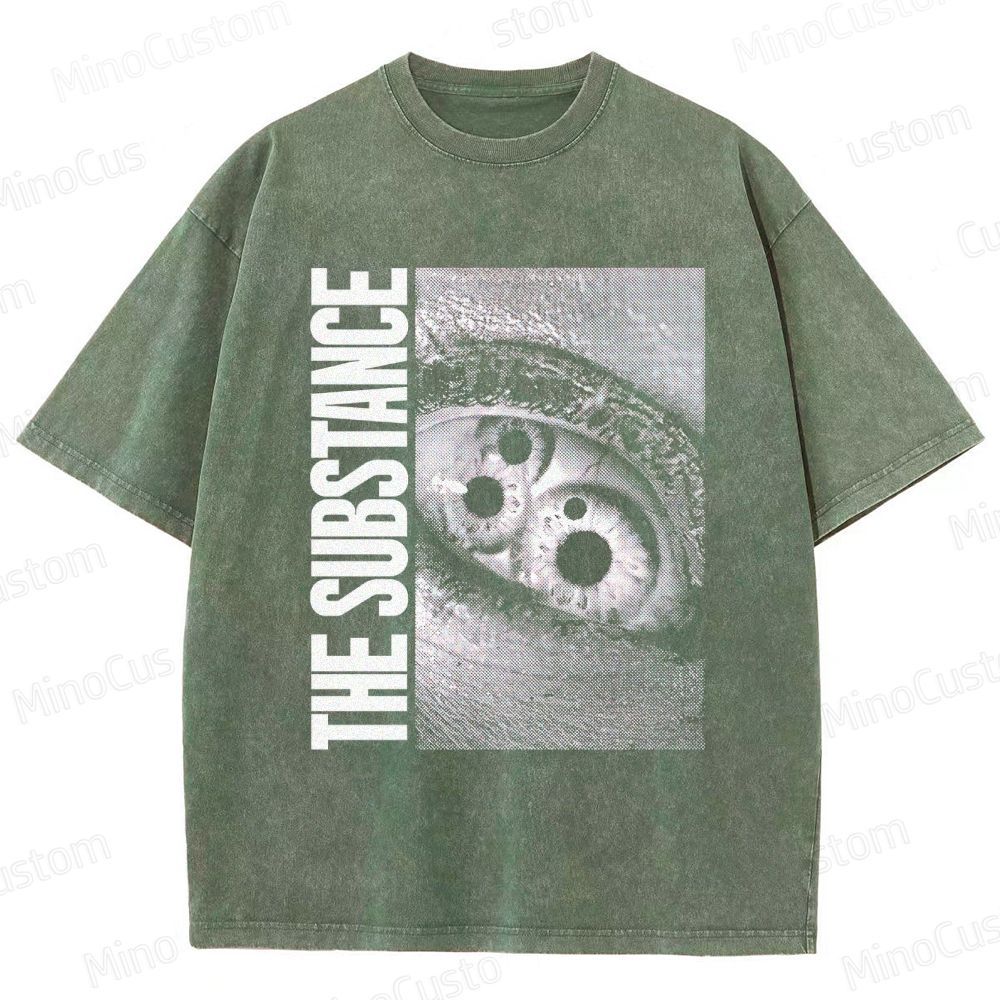 The Substance Vintage Washed Sci - Fi Horror T - shirt