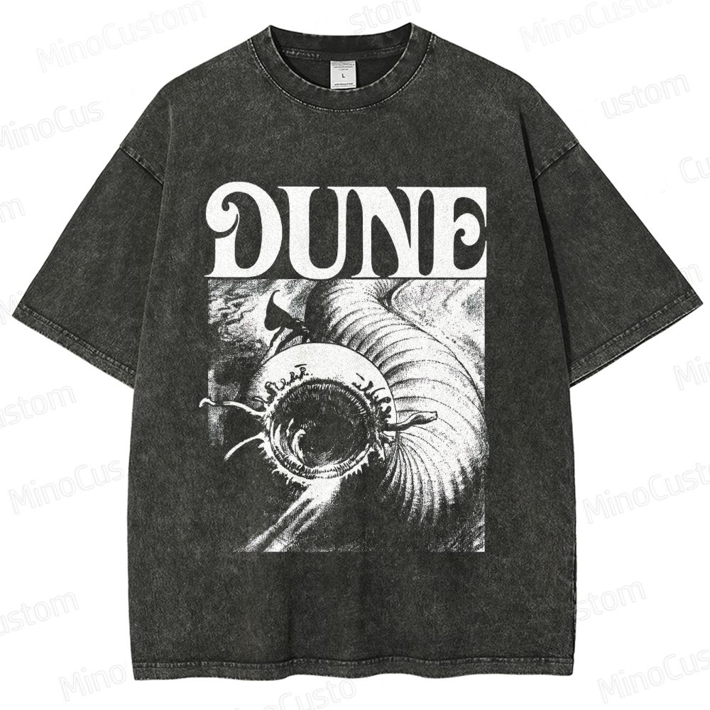Dune Vintage Washed Sci - Fi Epic T - shirt