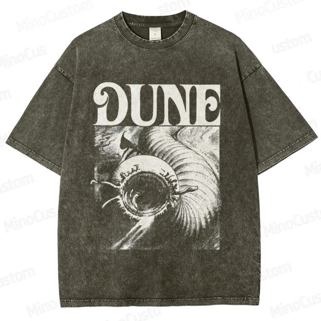 Dune Vintage Washed Sci - Fi Epic T - shirt
