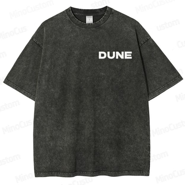 Dune: Part Two Vintage Washed Sci - Fi Epic T - shirt