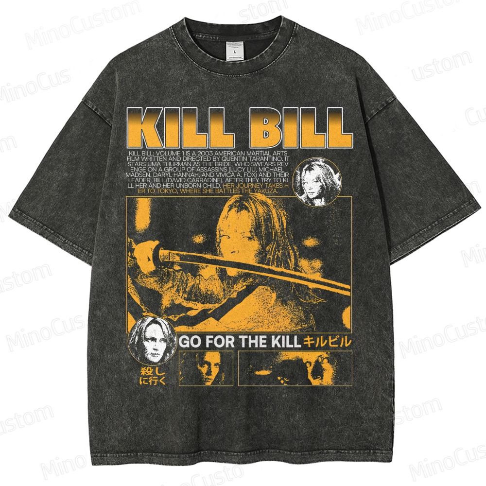 Kill Bill Vol. 1 Graphic Washed T-Shirt 