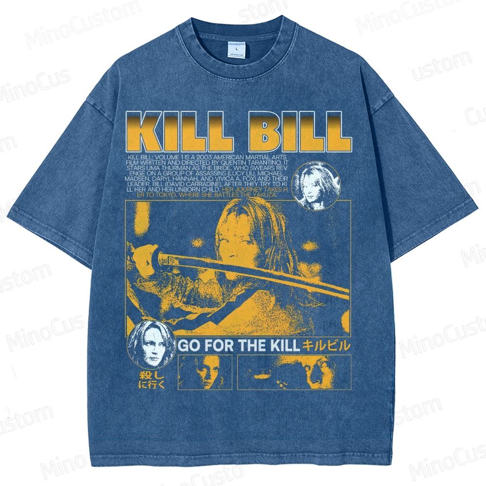 Kill Bill Vol. 1 Graphic Washed T-Shirt 
