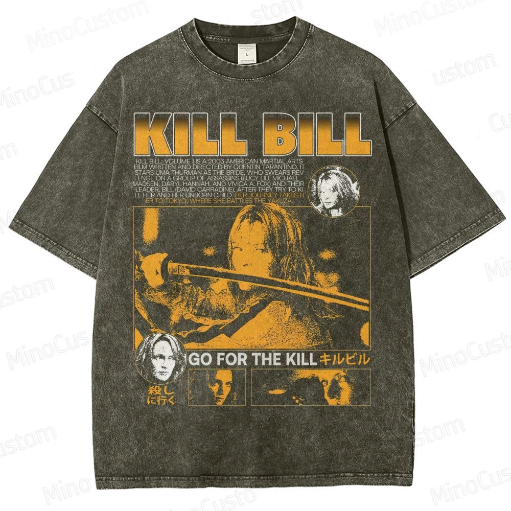 Kill Bill Vol. 1 Graphic Washed T-Shirt 