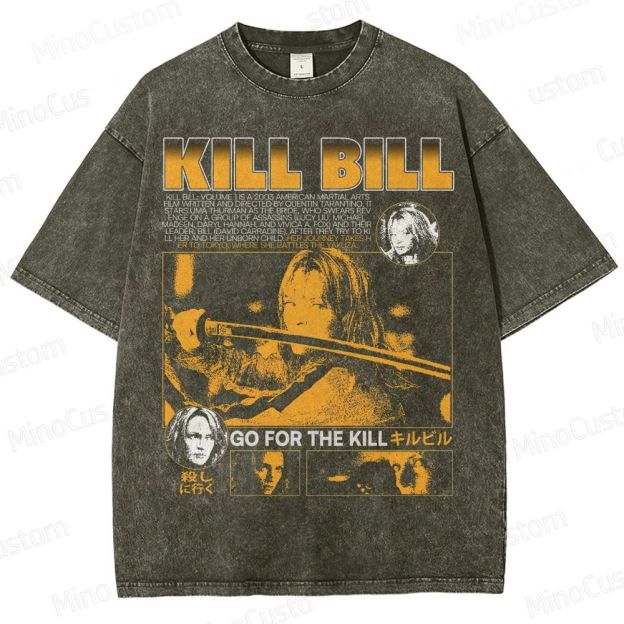 Kill Bill Vol. 1 Graphic Washed T-Shirt 
