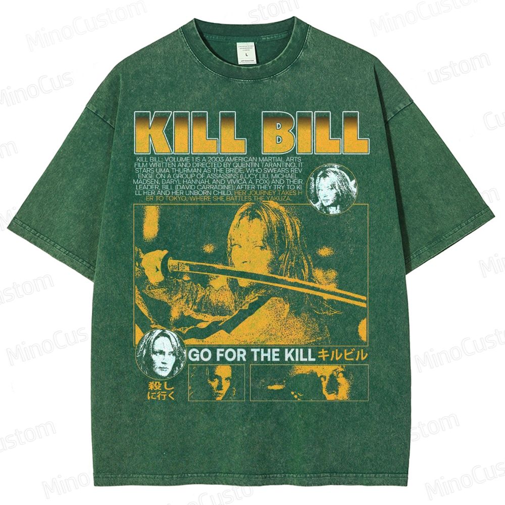 Kill Bill Vol. 1 Graphic Washed T-Shirt 