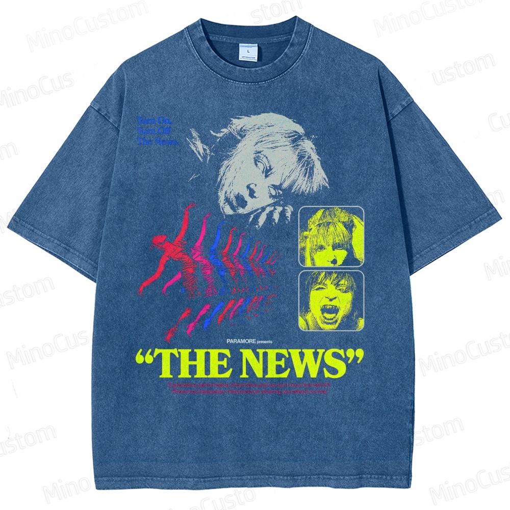 Paramore “The News” Washed T-Shirt 