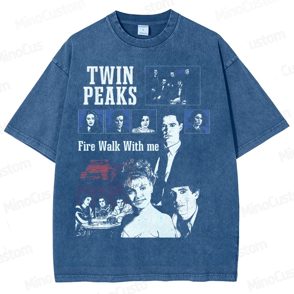 Twin Peaks “Fire Walk With Me” Graphic Washed T-Shirt 