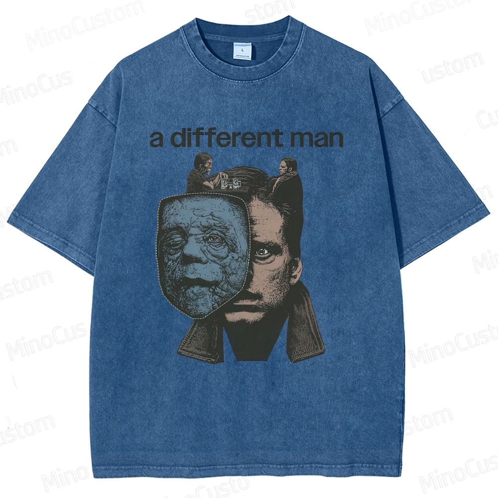 A Different Man Vintage Washed Psychological Thriller T - shirt