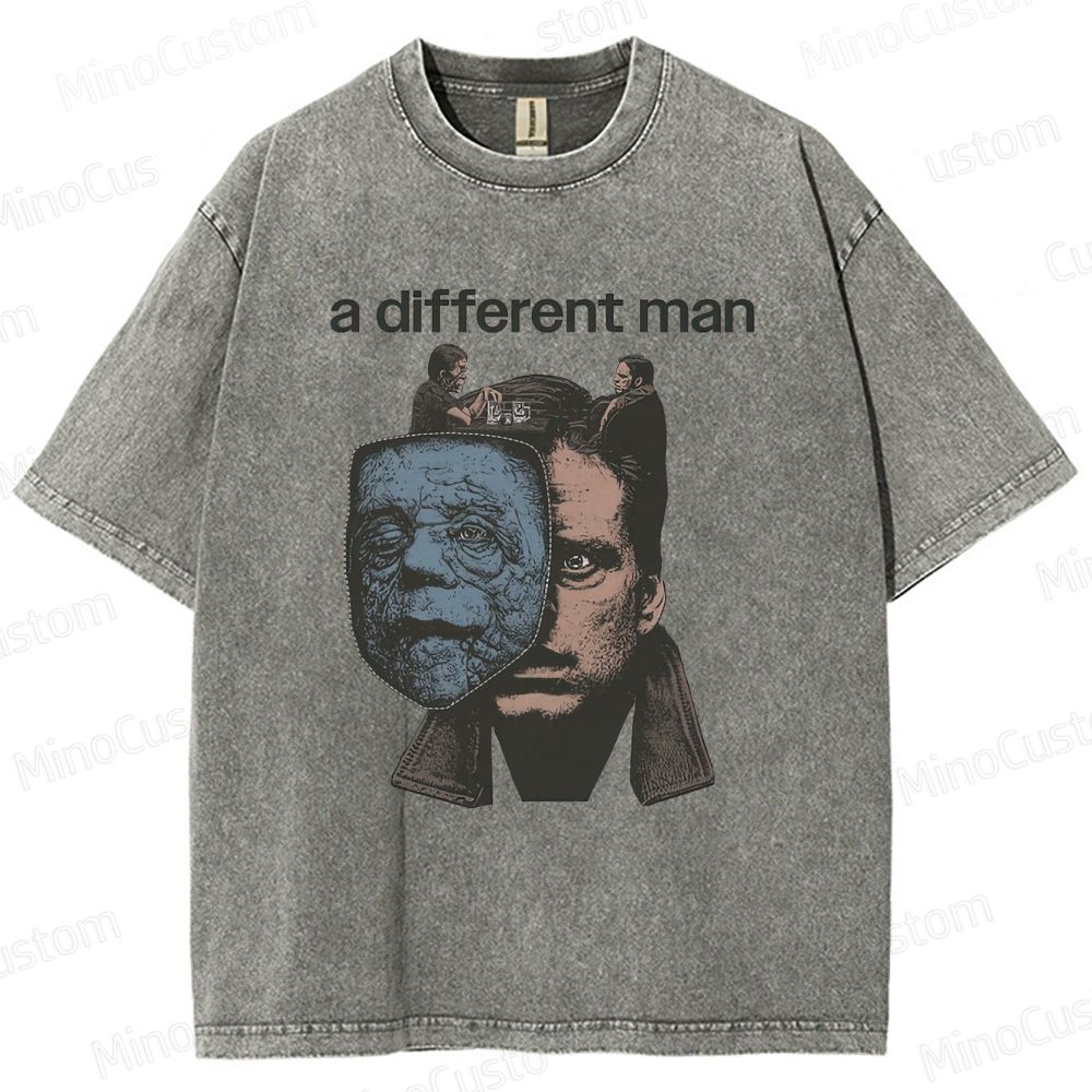 A Different Man Vintage Washed Psychological Thriller T - shirt